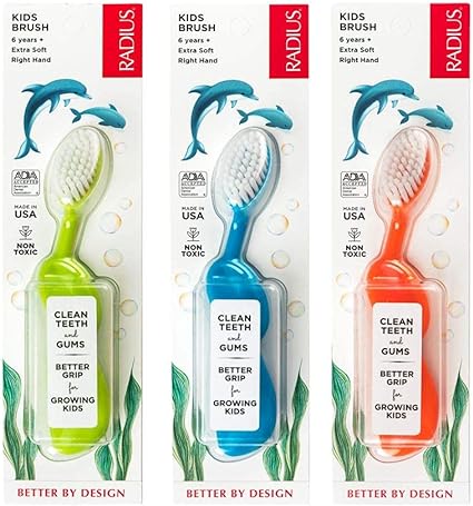 Radius Kids Right Hand Tooth Brush