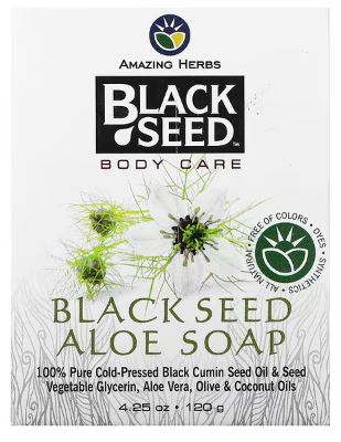 Amazing Herbs Black Seed and Aloe Bar Soap