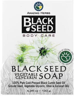 Amazing Herbs Black Seed and Vegetable Glycerine Bar Soap