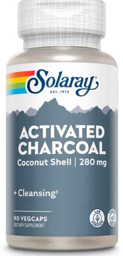 Activated Charcoal 90 VegCaps by Solaray