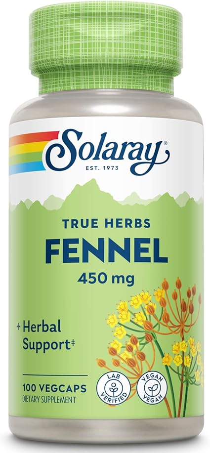 Fennel 450mg 100VegCaps by Solaray