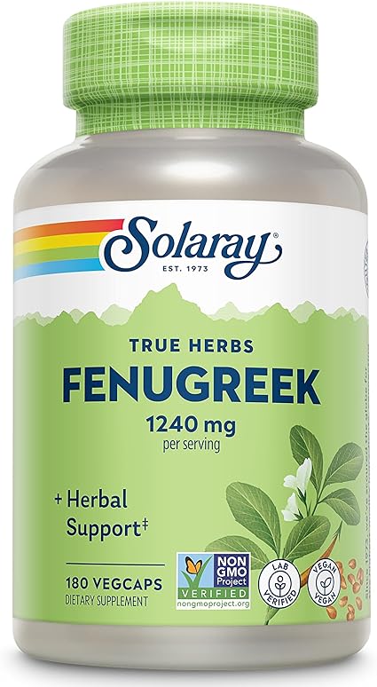 Fenugreek 180VegCaps by Solaray