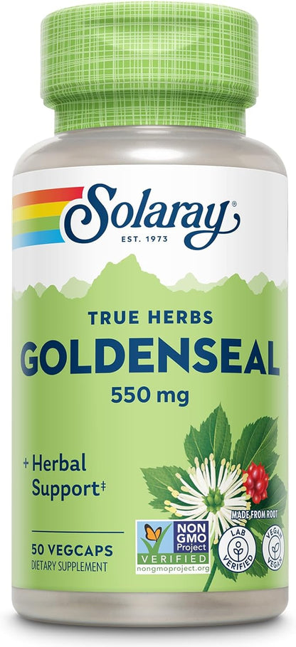 Goldenseal 550mg 50VegCaps by Solaray
