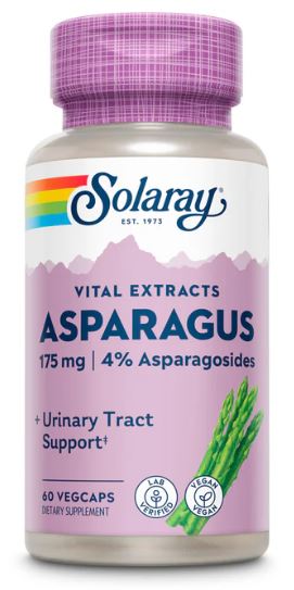 Asparagus Rhizome Extract 175mg 60VegCaps by Solaray