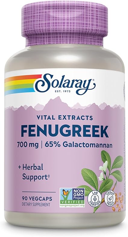 Fenugreek Seed Extract 90VegCaps by Solaray