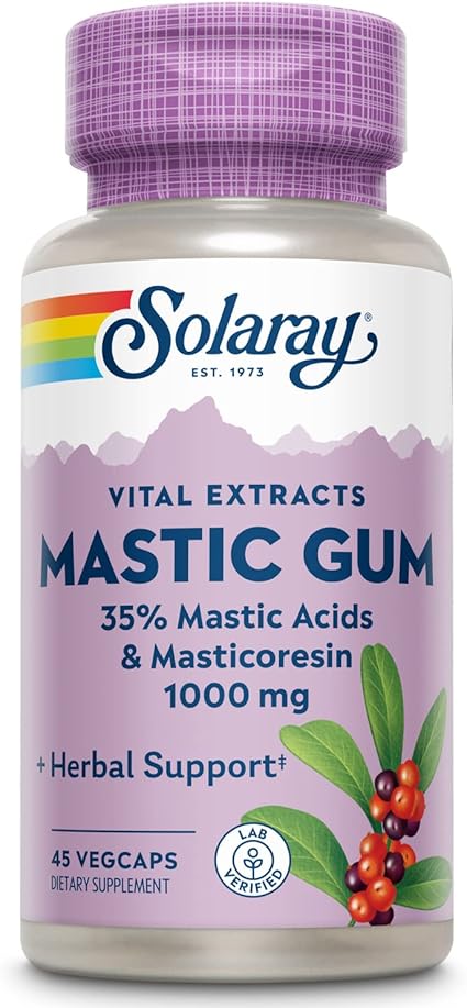 Mastic Gum Extract 500mg 45VegCaps by Solaray