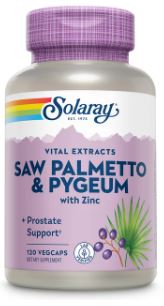 Solaray Pygeum & Saw Palmetto Capsules