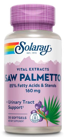 Saw Palmetto Extract 160mg 30sg by Solaray
