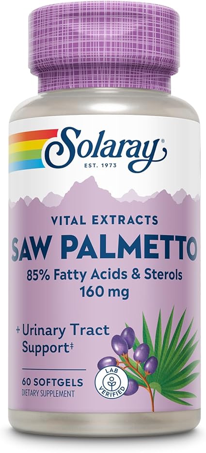 Saw Palmetto Extract 160mg 60sg by Solaray