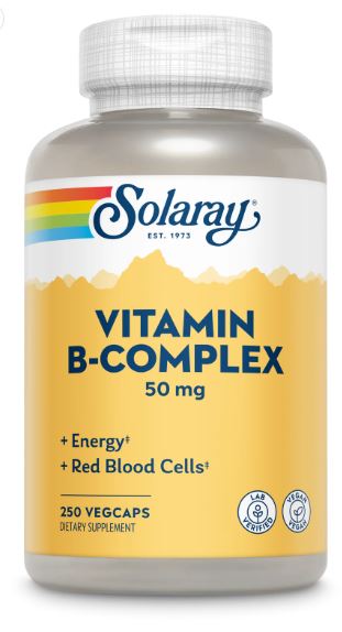 B-Complex 50 250VegCaps by Solaray