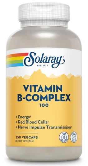 B-Complex 100 250VegCaps by Solaray