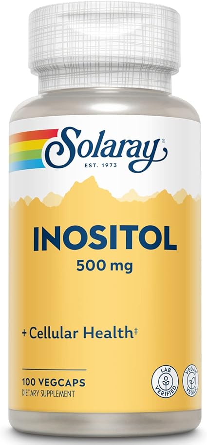 Inositol 500mg 100VegCaps by Solaray – Wholesale Nutrition