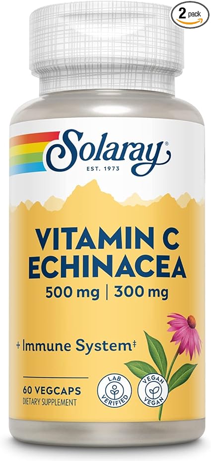 Vitamin C Echinacea 60VegCaps by Solaray