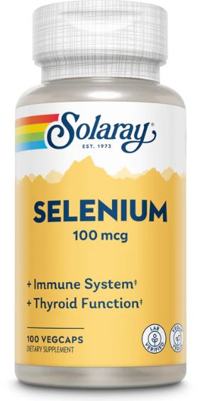 Selenium 100mcg 100VegCaps by Solaray