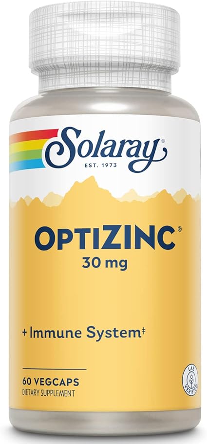 OptiZinc 30mg 60VegCaps by Solaray