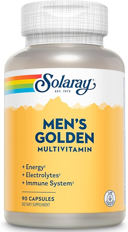 Men's Golden Multivitamin 90caps by Solaray