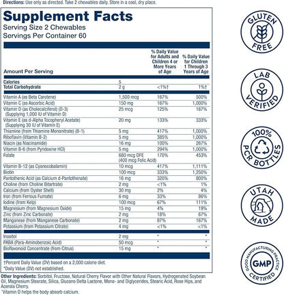 Children's Vitamin & Minerals Chewables by Solaray