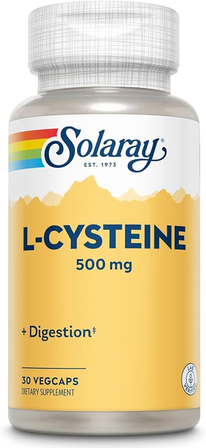 L-Cysteine 500mg 30VegCaps by Solaray