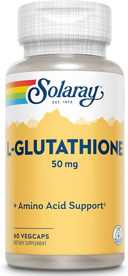 L-Glutathione 50mg 60VegCaps by Solaray