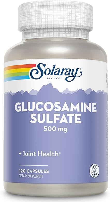 Glucosamine Sulfate 500mg 120VegCaps by Solaray