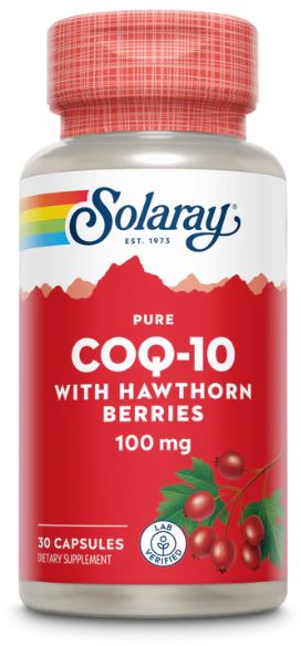 Pure CoQ-10 100mg 30caps by Solaray