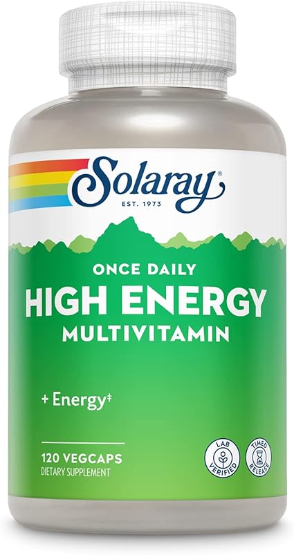 High Energy Multi OD Timed Release 120VegCaps by Solaray