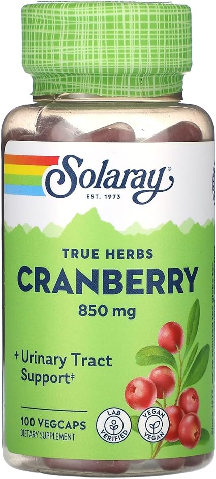 Cranberry 425mg 100VegCaps by Solaray