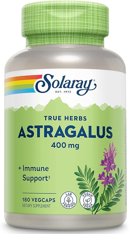 Astragalus 400mg 180VegCaps by Solaray