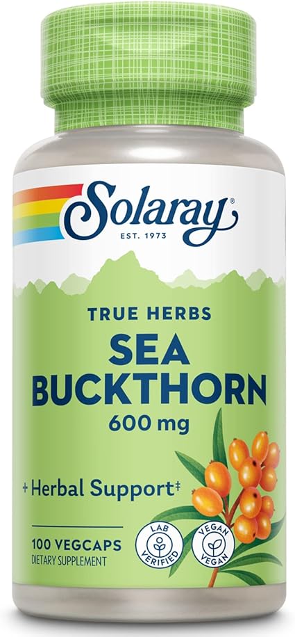 Sea Buckthorn 300mg 100VegCaps by Solaray