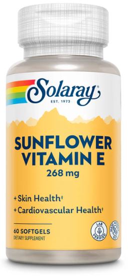 Sunflower Vitamin E 400 IU 60sg by Solaray