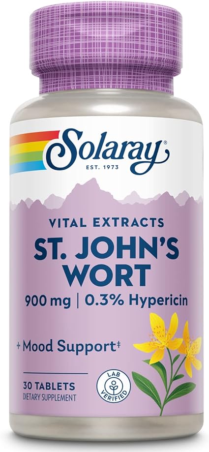 Solaray St John's Wort One Daily 900mg