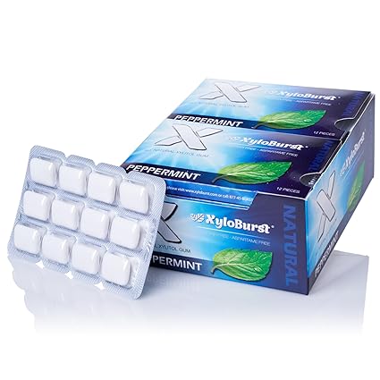 Xyloburst Xylitol Gum Peppermint