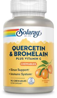 Quercetin Bromelain Vitamin C Chewable by Solaray