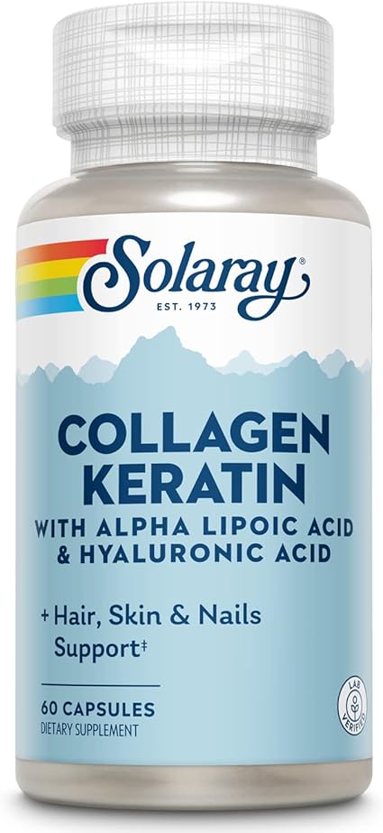 Collagen Keratin 60caps by Solaray