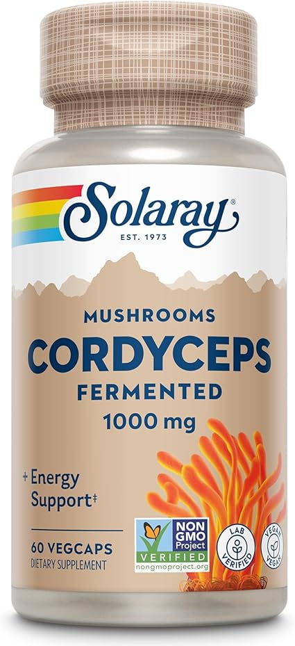Cordyceps 500mg 60VegCaps by Solaray