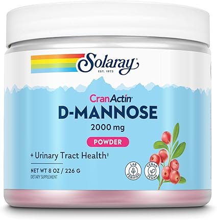 D-Mannose with CranActin Powder by Solaray