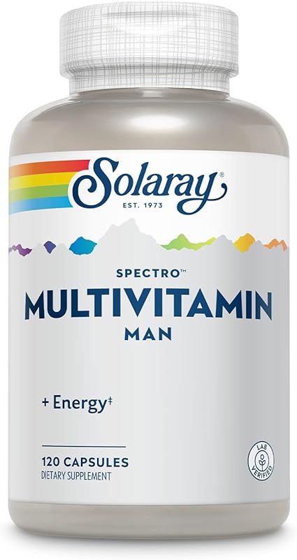 Spectro Man Multivitamin 100caps by Solaray