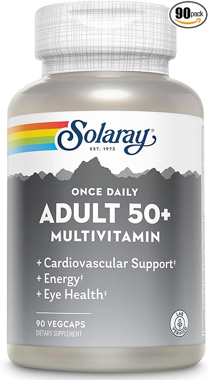 Adult 50+ OD Multivitamin 90VegCaps by Solaray