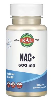 NAC+ 600mg Tablets by Kal