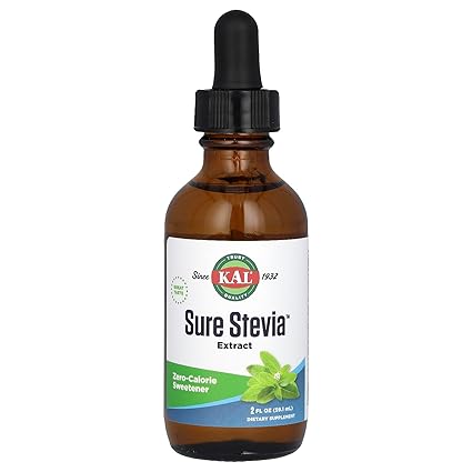 Stevia Extract Liquid 2oz by Kal