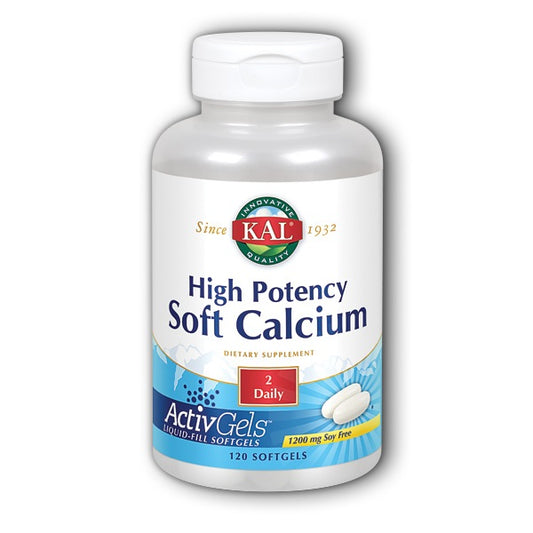 Soft Calcium 600mg 120sg by Kal