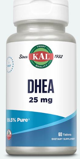 DHEA 25mg 60tabs by Kal