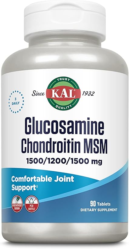 Glucosamine Chondroitin MSM 90tabs by Kal
