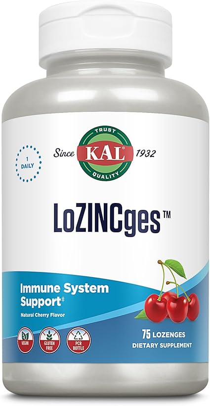 LoZINCges 75 Lozenges Cherry by Kal