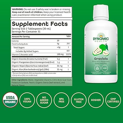 Graviola Blend 32oz by Dynamic Health