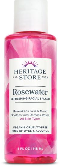 Rosewater 4oz by Heritage Store