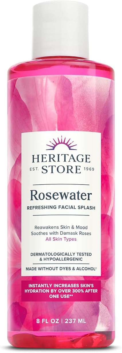 Rosewater 8oz by Heritage Store