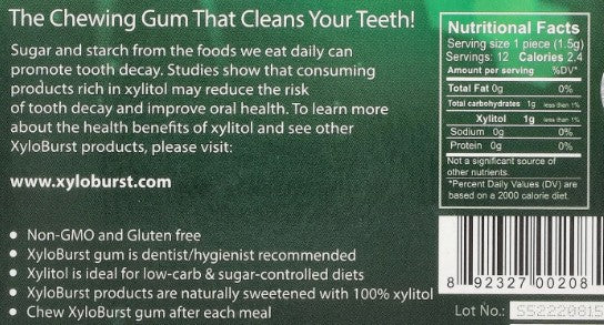XyloBurst Gum Spearmint