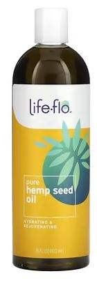 Hemp Seed Oil Organic 16oz by Life-flo