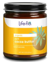 Cocoa Butter Organic 9oz by Life-flo